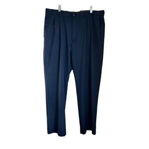 Haggar Men's Cool 18 Pro Classic Fit Flat Front Pants 38Wx30L